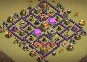 Top Town Hall 7 War Base Guide | Clash of Clans #21499