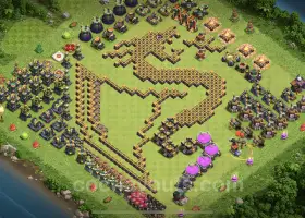 Top Funny TH14 Troll Bases with Links - Clash of Clans #21506