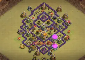 Town Hall 7 War Base Guide: Anti 2 Stars & Air Defense #21520