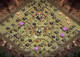 Best Anti 3 Star TH14 War Base - Clash of Clans Copy #21541