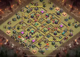 Top TH14 War Base: Anti Everything with Link for Clash of Clans #21544