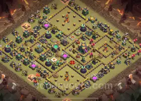 Best TH14 War Base Link for Legend League & Anti-Air #21551