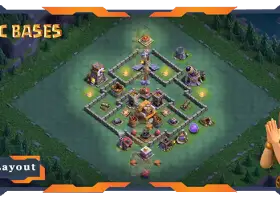 Top Builder Hall 5 Base Layout - Anti Everything for COC #21555