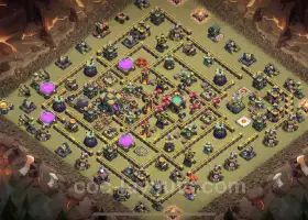 Best Anti 3-Star TH14 War Base - Link & Defense Tips #21566