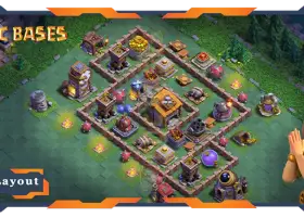 Best Builder Hall Level 6 Base with Link - Clash of Clans #21568