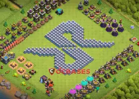 Town Hall 12 Progress Base for Clash of Clans - Fun Guide #21577