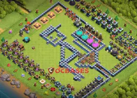 Town Hall 13 Progress Base: Fun Copy Base Link - CoC #21578