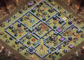 Best TH14 War Base - Anti Everything | Clash of Clans #21586