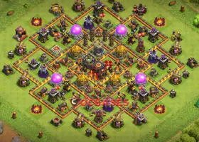 Top Town Hall 10 Farming Base - Clash of Clans Copy Link #21587