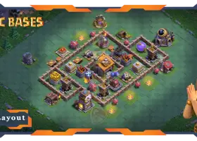 Best Builder Hall 6 Base Layout & Link - Clash of Clans #21600