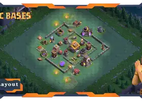 Best Builder Hall 6 Base: Anti 3 Star Layout & Link #21605