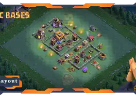 Best Builder Hall 6 Base: Anti 3 Stars Layout & Link #21612