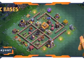 Top Builder Hall Level 6 Base Designs - Clash of Clans BH06 #21619