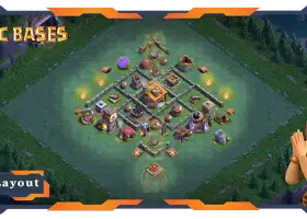 Top Builder Hall 6 Base - Anti Air Layout & Links - COC #21639