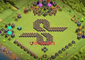 Town Hall 9 Progress Base - Fun Clash of Clans Link! #21647