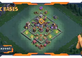 Top BH6 Builder Hall Base - Anti 2 Stars Layout & Link #21646