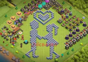 Clash of Clans: Fun Town Hall 12 Progress Base Guide #21650