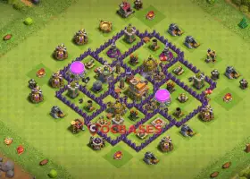 Top Town Hall 7 Farming Base | Clash of Clans** #21654