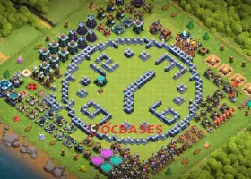 Clash of Clans Town Hall 13 Progress Base & Copy Link #21664