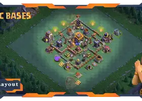 Best Builder Hall 7 Base with Link - Clash of Clans Tips #21665