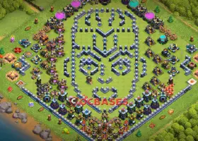 Clash of Clans: Fun Town Hall 13 Progress Base Copy Link #21690