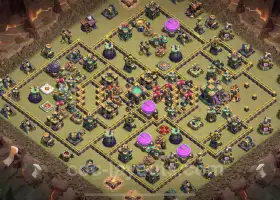 Top Anti 3 Stars War Base TH14 – Clash of Clans #21693