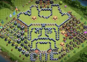 Top Funny Troll Bases for TH14 in Clash of Clans #21696