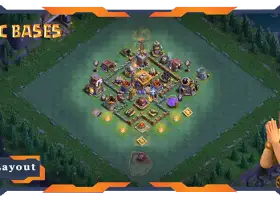 Best BH7 Base Design & Link - Clash of Clans Builder Hall 7 #21702