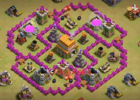 Best Town Hall 6 War Base | Clash of Clans Copy Link #21704