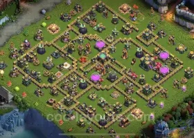 Best TH14 Anti 3 Stars Base - Hybrid Layout & Link #21708