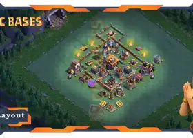 Best Builder Hall 7 Base with Link | Anti-Air Layout - CoC #21719