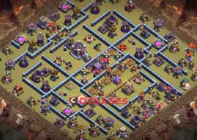 Best Town Hall 15 War Base: Anti 3 Stars for CWL #21726