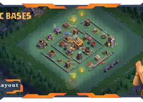 Top BH8 Builder Hall Base Layout - Anti 2 Stars with Link #21729