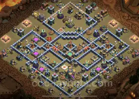 Best TH14 Anti 3 Stars War Base - Copy & Link Inside #21731