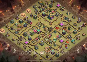 Best Anti 2 Stars TH14 War Base | Clash of Clans #21733