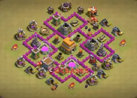 Top Town Hall 6 War Base | Clash of Clans Copy Link #21734