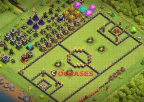 Town Hall 9 Progress Base – Fun Clash of Clans Strategies #21740