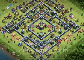 Top Anti 2 Stars TH14 Base - Legend League Link & Guide #21761