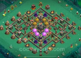 TH9 Farming Base 2024 - Max Levels & Anti 2 Stars Link #19316