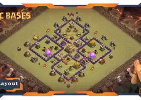 Top TH7 Base: Anti 2 Stars & War Layouts for Clash of Clans #19545