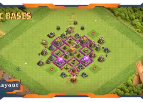 Top Anti Trophy Base TH6: Hybrid Defense Layout Guide #19643