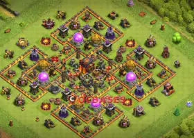 Top Town Hall 10 Farming Base | Clash of Clans Tips #19869