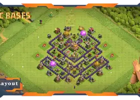 Best TH7 Anti Air Base Layout - Unbeatable & Anti Loot #19990