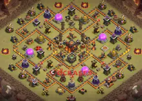 Top Town Hall 10 War Base for Clash of Clans - Copy Link! #19991