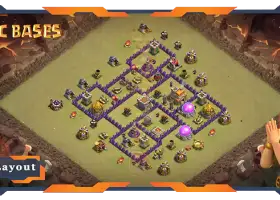 Top TH7 War Base: Anti-Air Layout & CWL Tips - Clash of Clans #20013