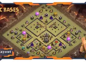 Top TH9 War Base Layouts - Anti 3 Stars | Clash of Clans #20097