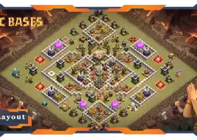 Top TH11 War Base Layouts for Clash of Clans - Anti 3 Stars #20287