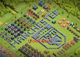 Town Hall 13 Progress Base for Clash of Clans - Fun Tips! #20378