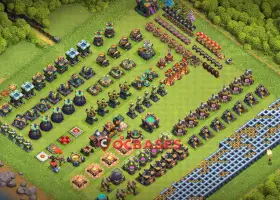 Clash of Clans: Town Hall 14 Progress Base Guide #20530