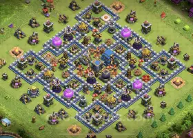 Best TH12 Farming Base with Link - Anti 2 Stars | Clash of Clans #20602